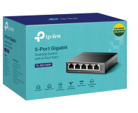 TP-Link 5p TL-SG1005P (5x10/100/1000Mbit, 4xPoE) - 412468 - zdjęcie 2